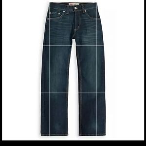 LEVIS'S | 505 Regular Fit Big Boys Jeans/10 25x26